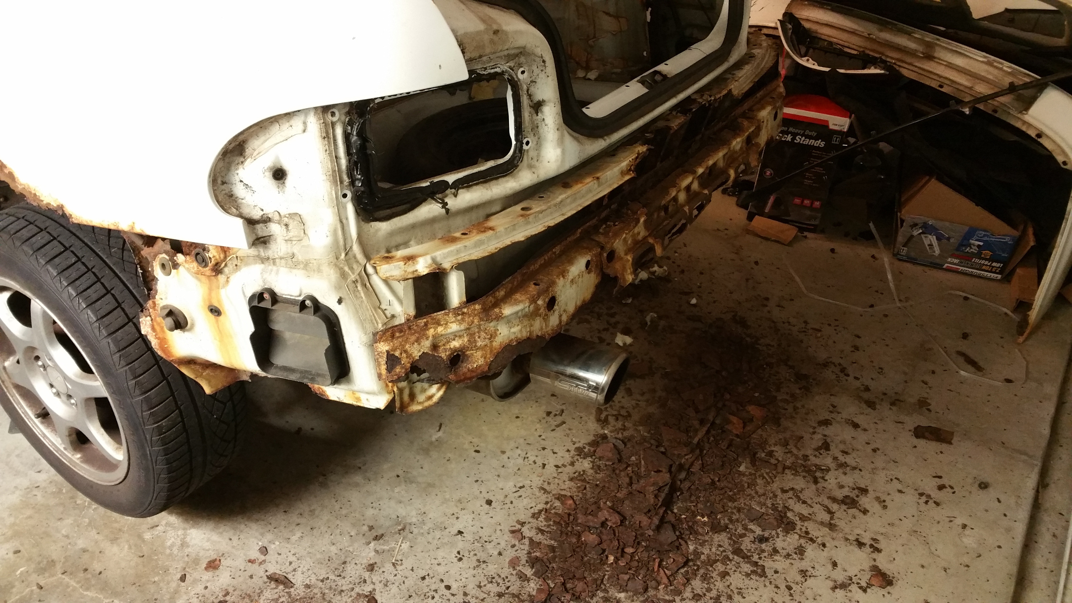 Rusty Subaru