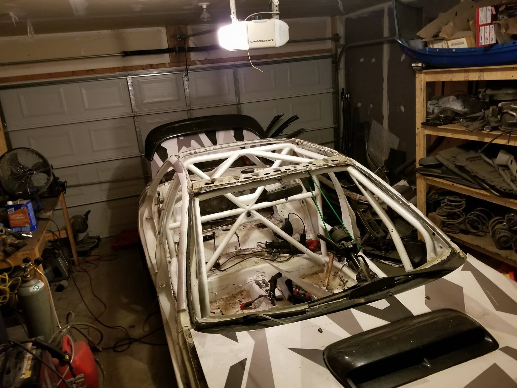 Roof Skin Removed
