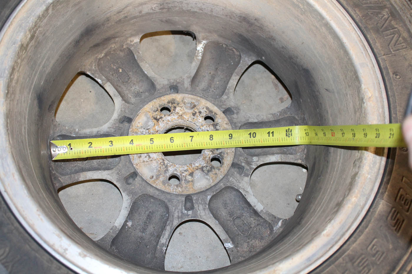 Subaru 15 inch wheel inner diameter