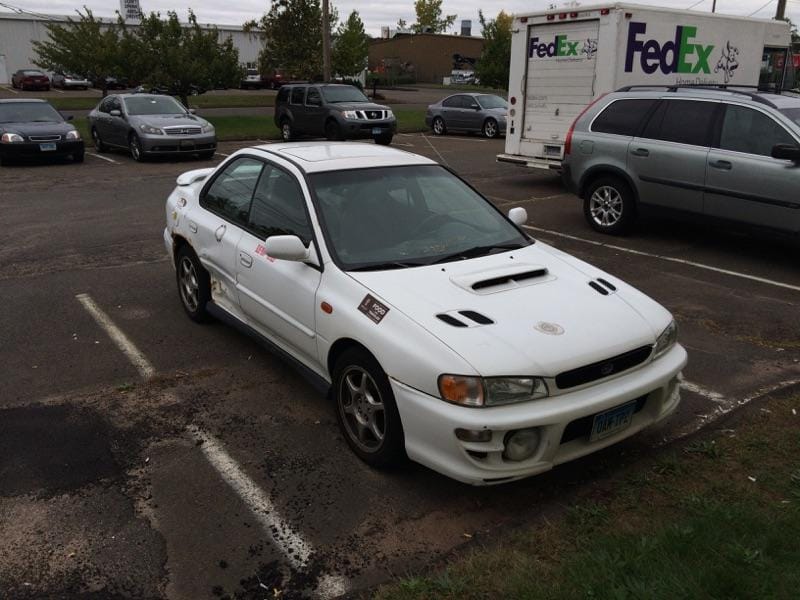 Rusty Subaru Impreza 2.5RS