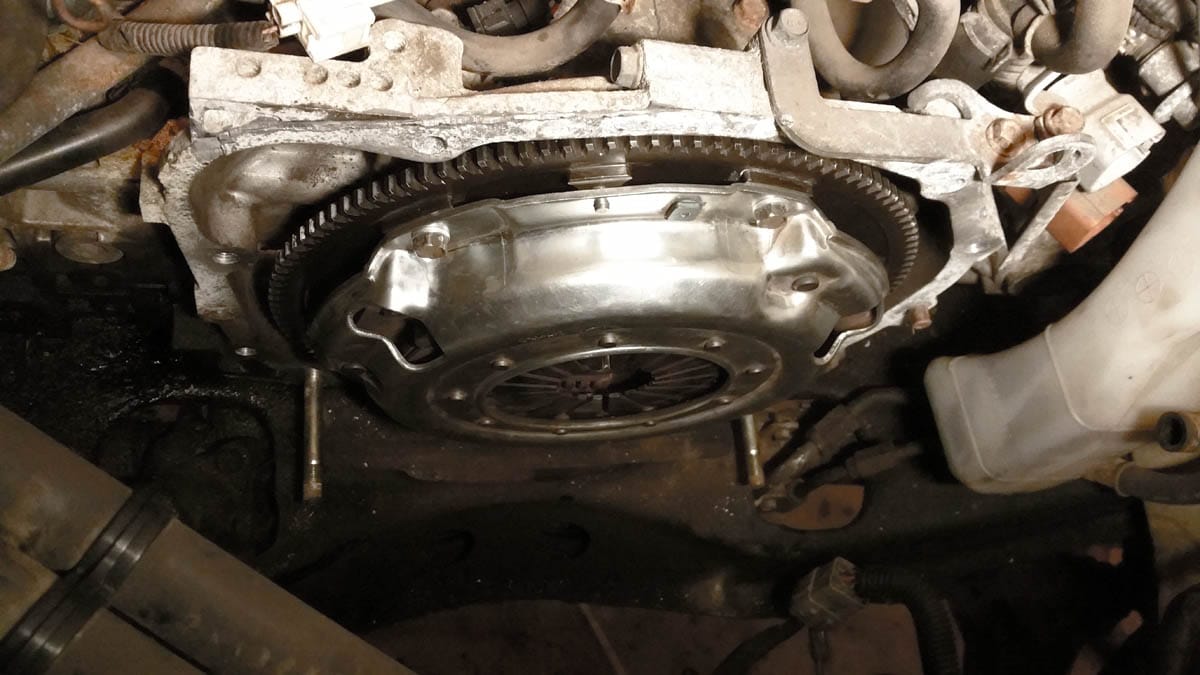 New Clutch Installed Subaru