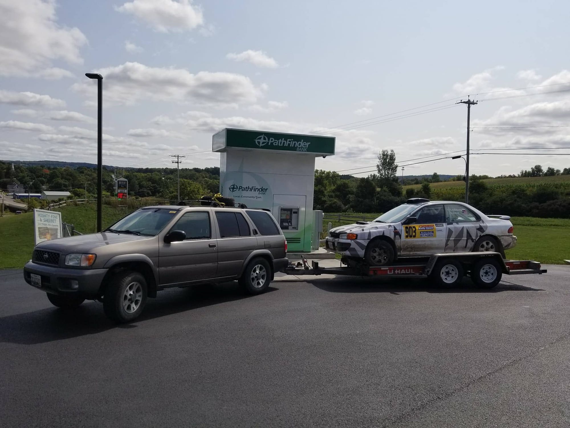 Pathfinder at Pathfinder Bank Towing