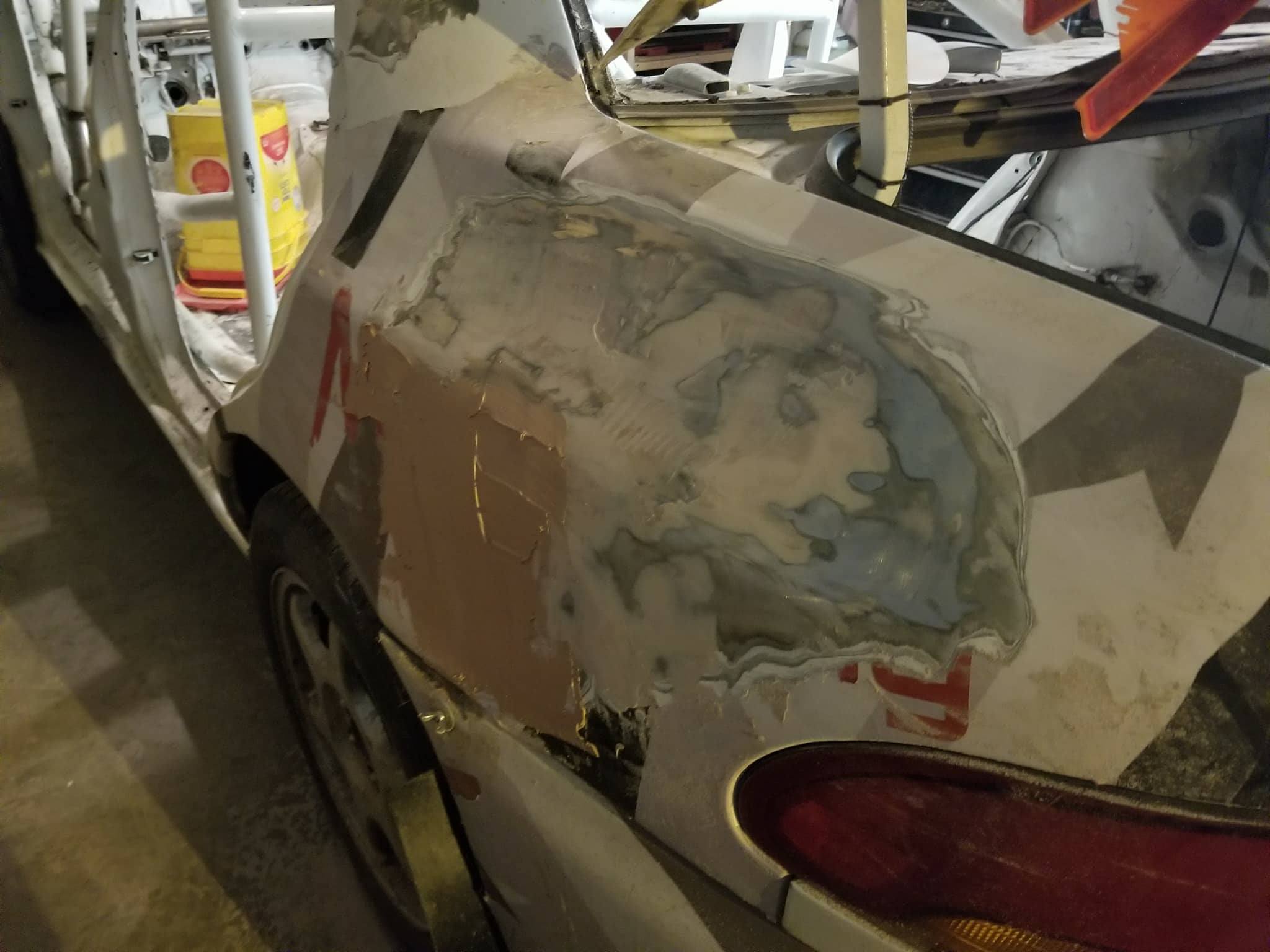 Rally Car Body Filler