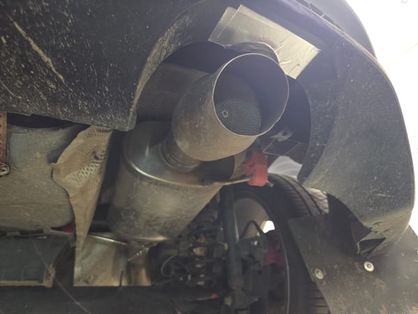 Custom Rally Exhaust for the Ford Fiesta ST